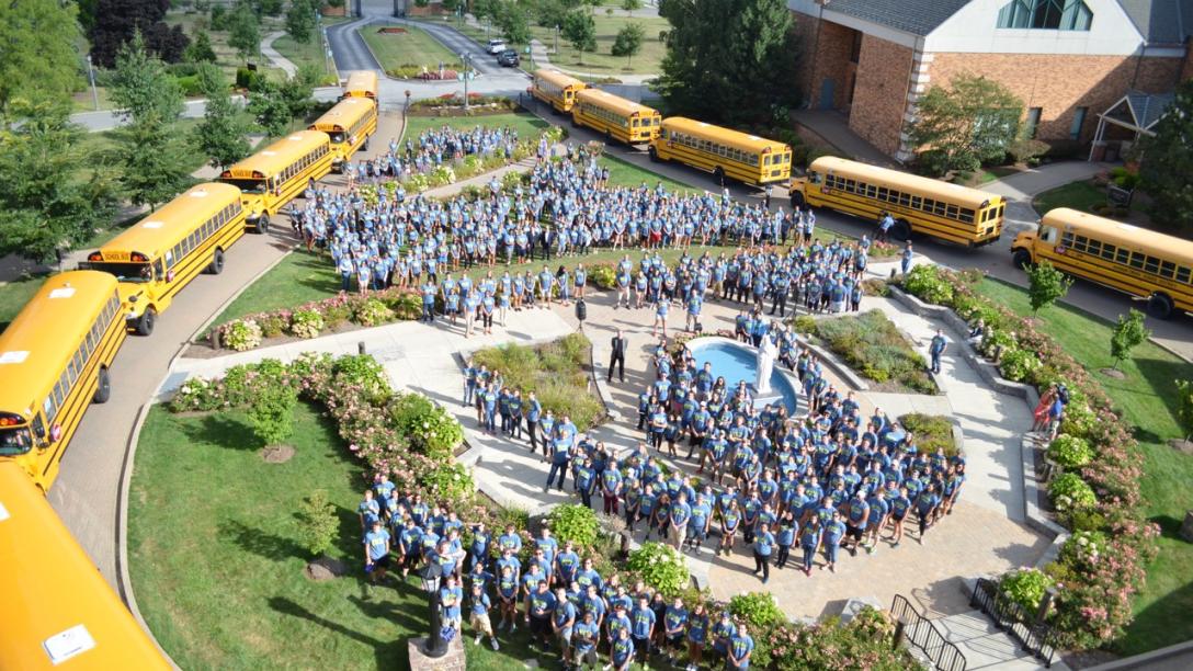 Day of Service from above